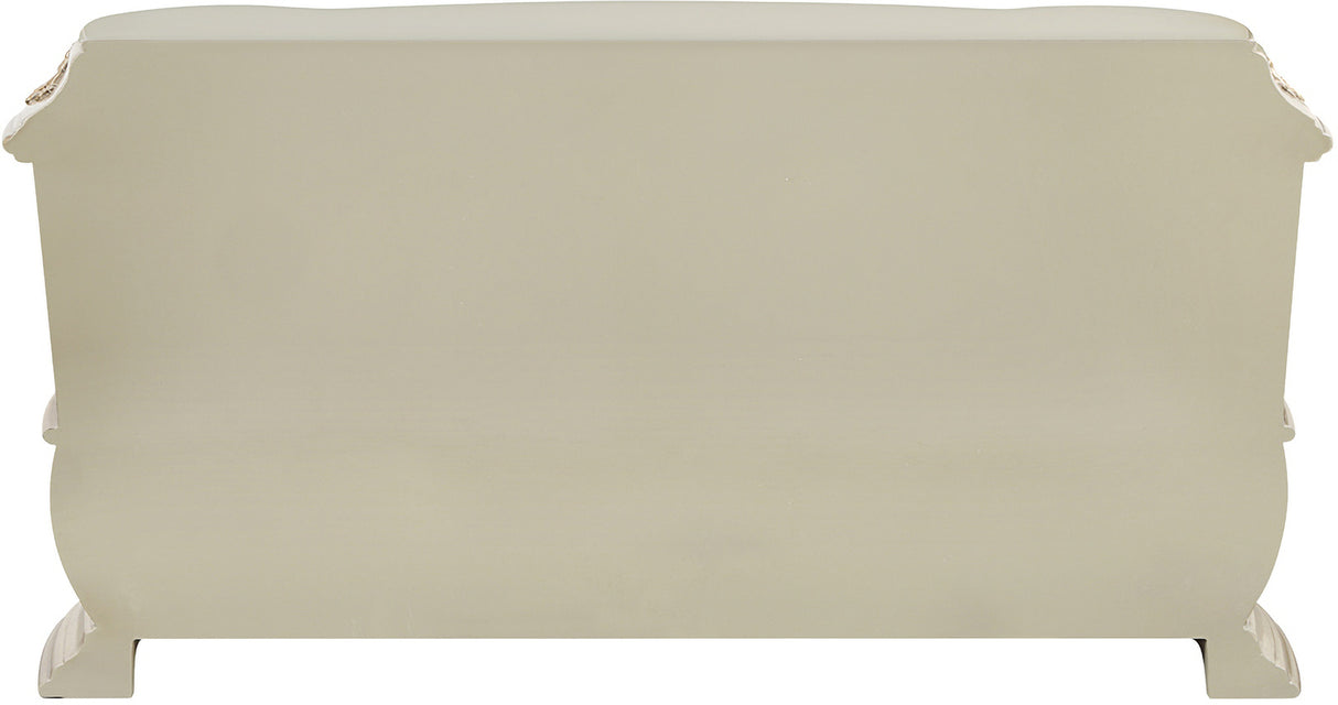 Danae Bedroom Set In Champagne And Gold Finish