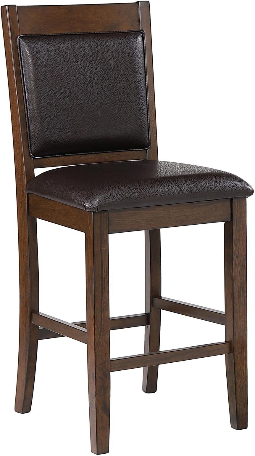 Dewey Walnut Counter Height Dining Room Set