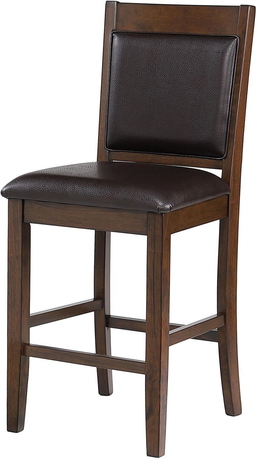 Dewey Walnut Counter Height Dining Room Set