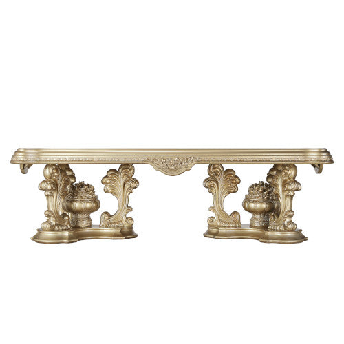Seville Gold Finish Dinning Table