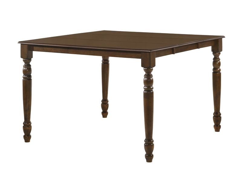 Dylan Walnut Finish Counter Height Table