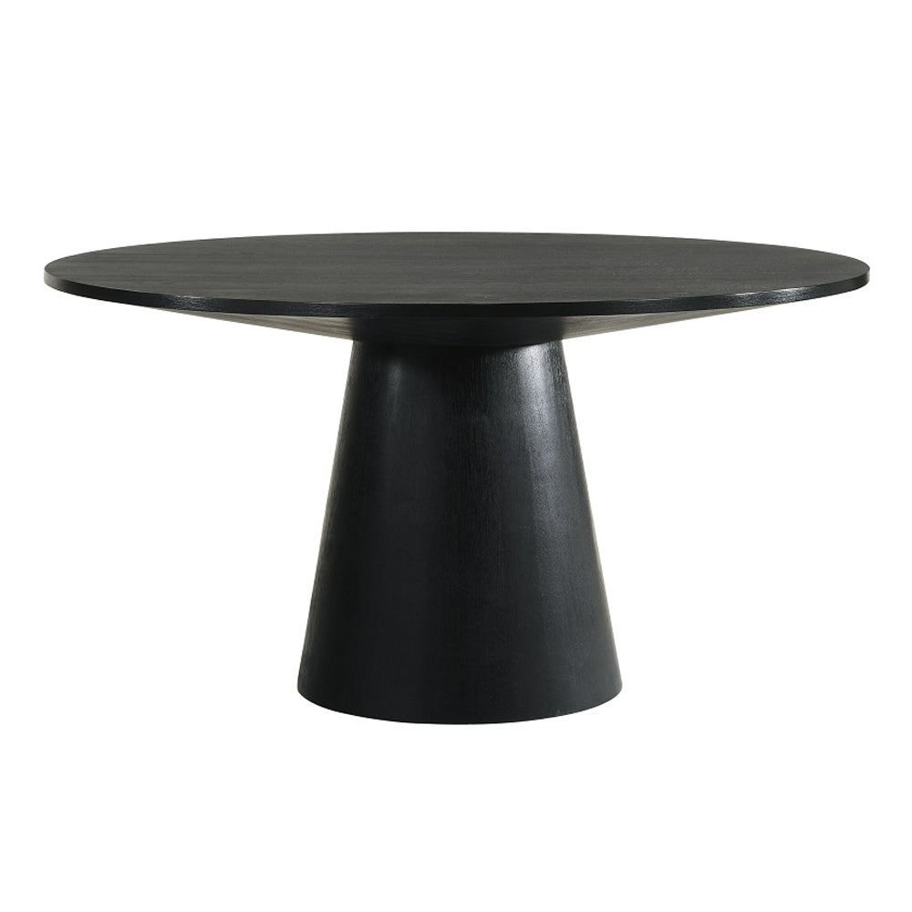 Froja Black Finish Dining Table