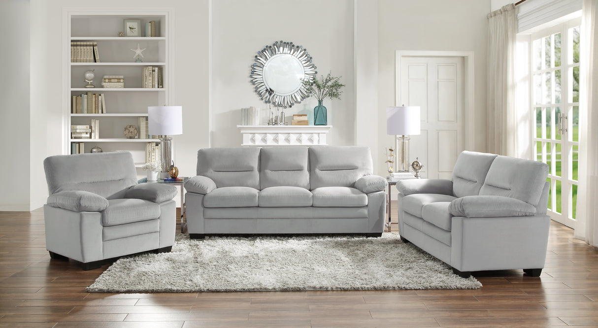Keighly Gray Loveseat