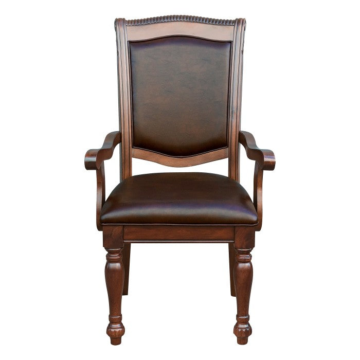 Lordsburg Brown Chery Arm Chair