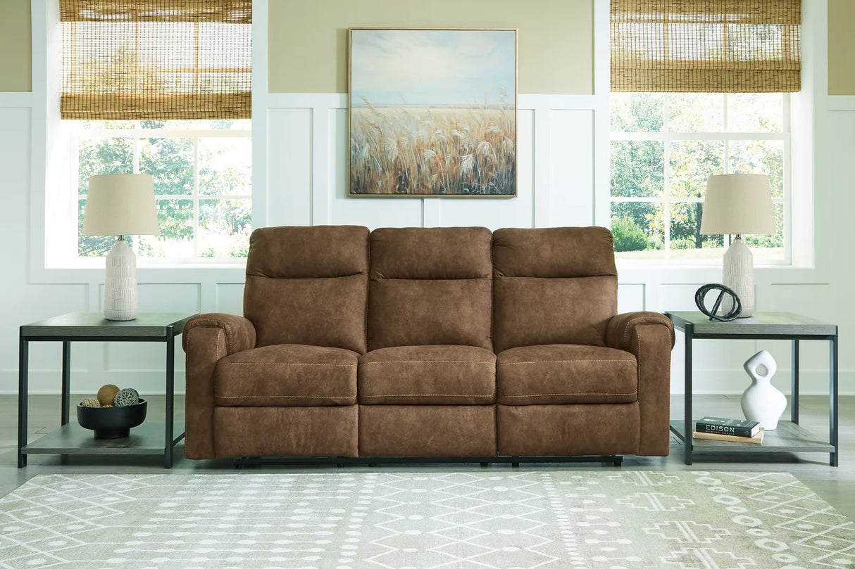 Edenwold Reclining Living Room Set In Brindle