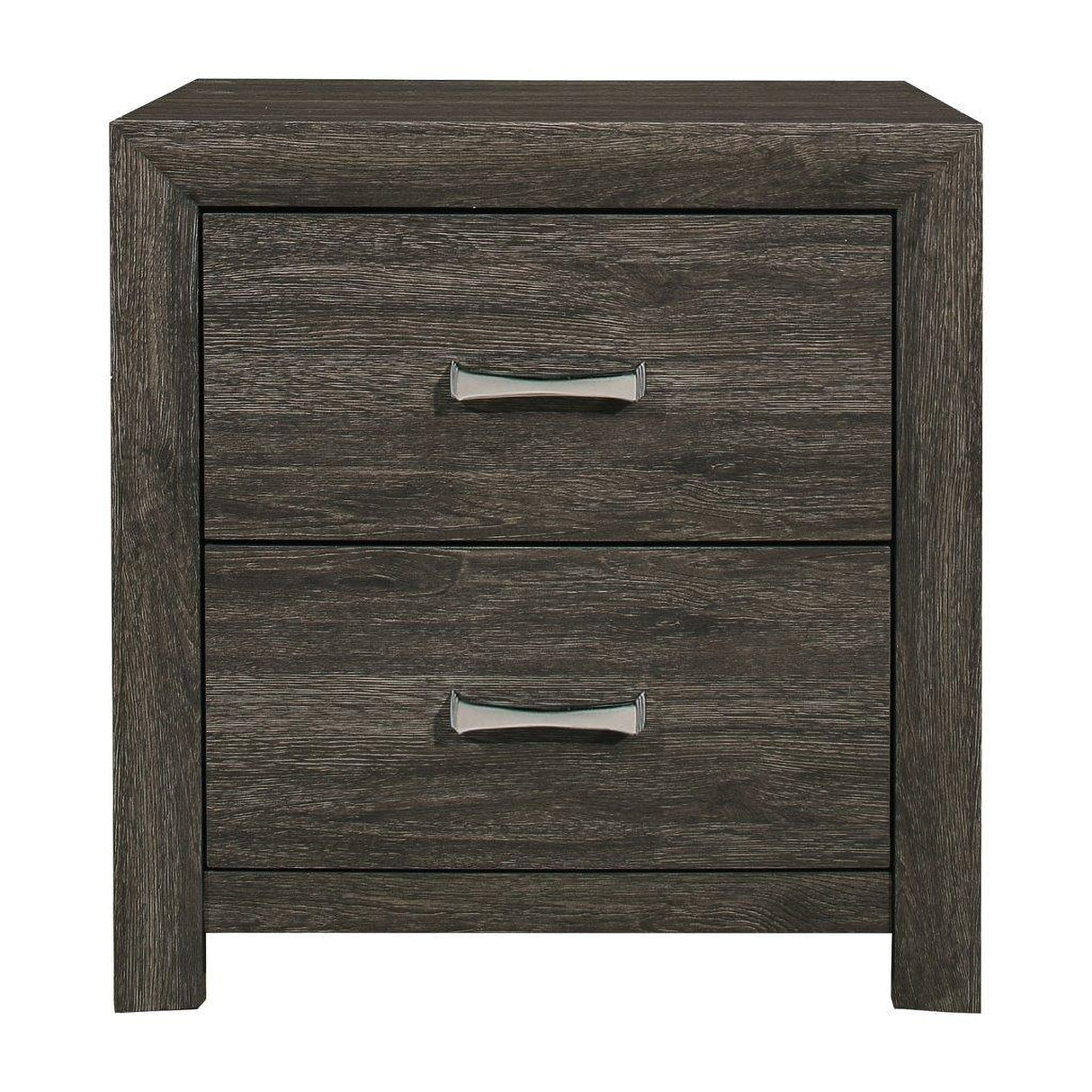 Edina Dary Gray Youth Upholstered Panel Bedroom Set