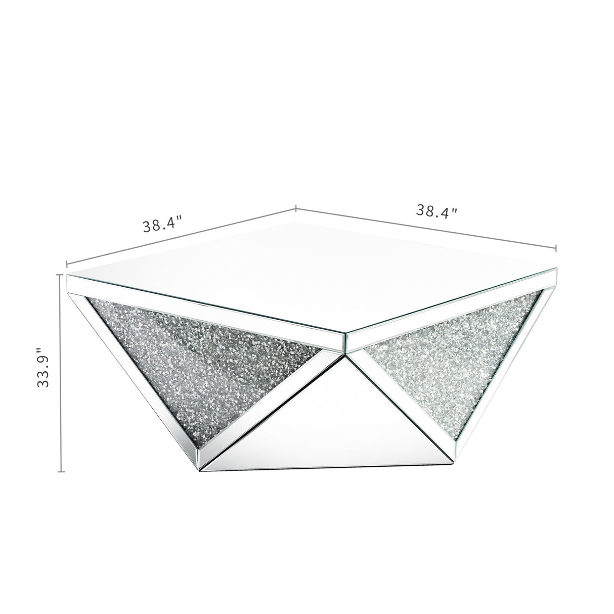 Crushed Diamond Coffee Table