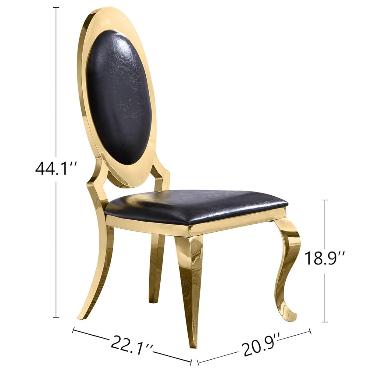 Soft PU Leather Upholstered Chairs