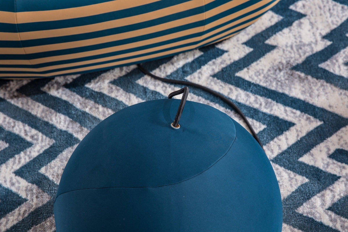 C610 BARREL CHAIR WITH OTTOMAN