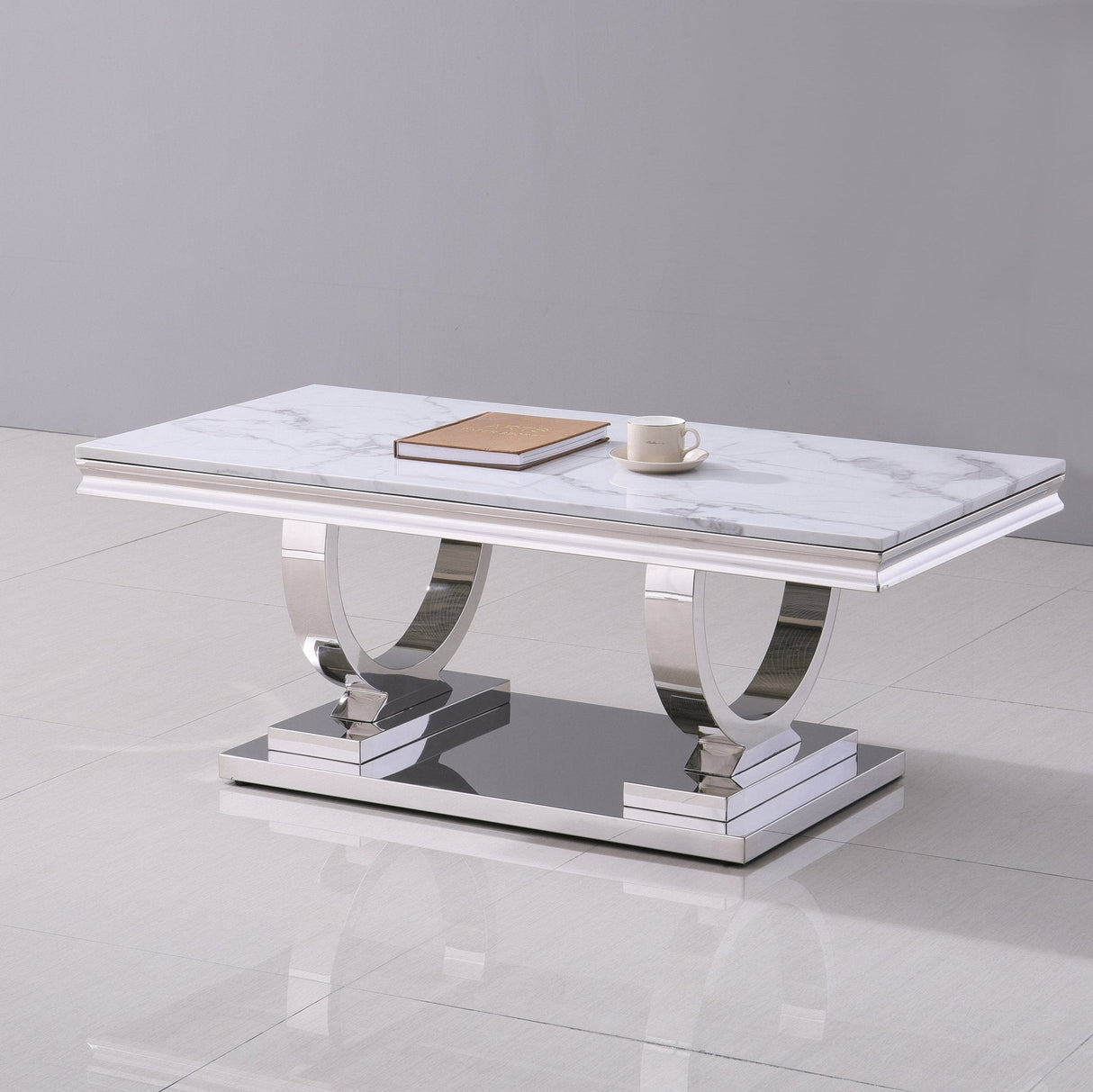 CT316SM MARBLE COFFEE TABLE