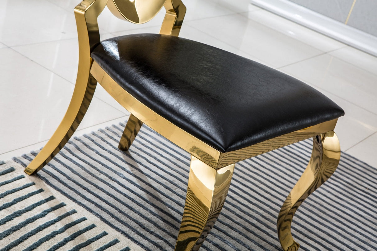 DT205GMB MARBLE DINING TABLE