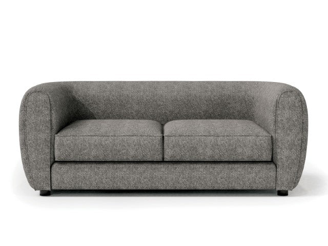 Verdal Charcoal Gray Loveseat
