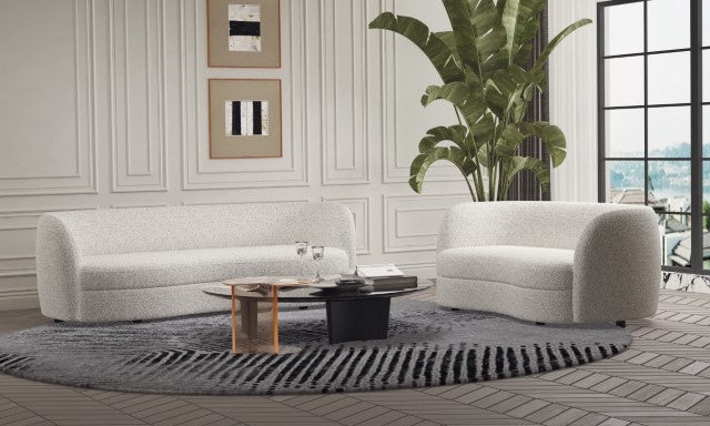 Versoix Off-White Loveseat
