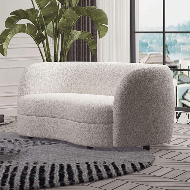 Versoix Off-White Loveseat