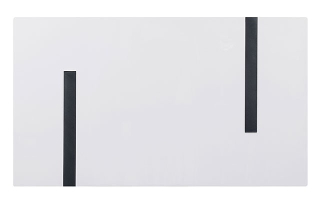 Alessia White/Black Dining Table