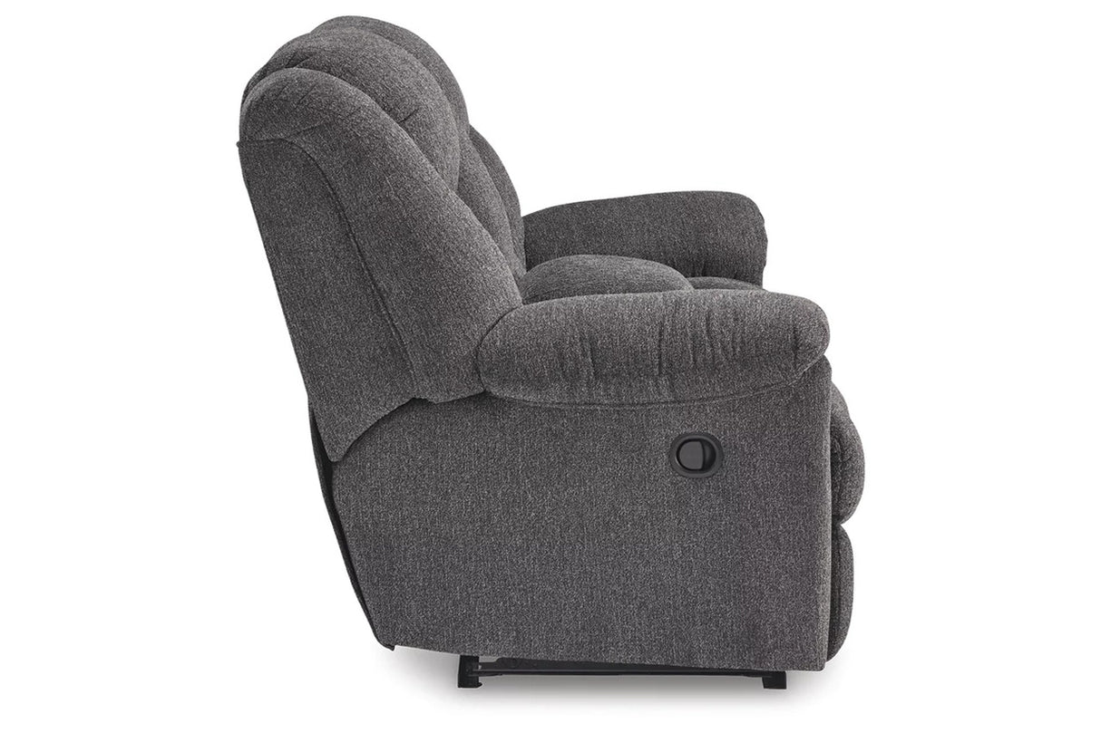 Foreside Living Room Set In Charcoal