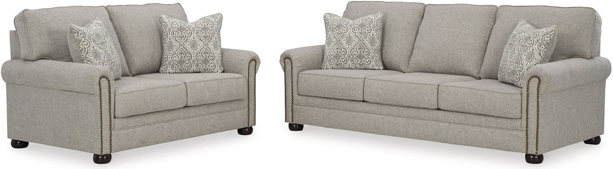 Gaelon Living Room Set In Dune