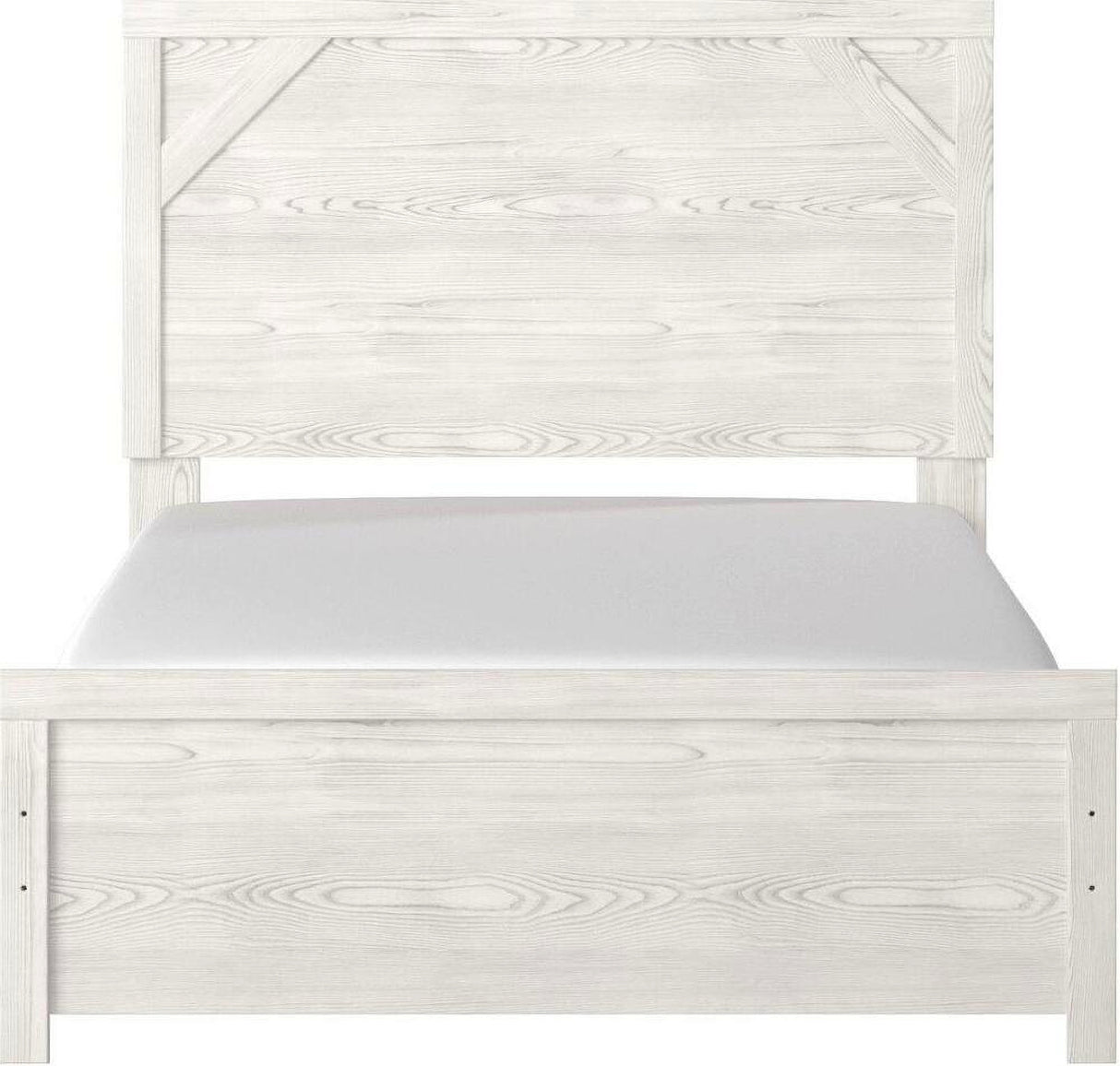 Gerridan White And Gray Youth Panel Bedroom Set