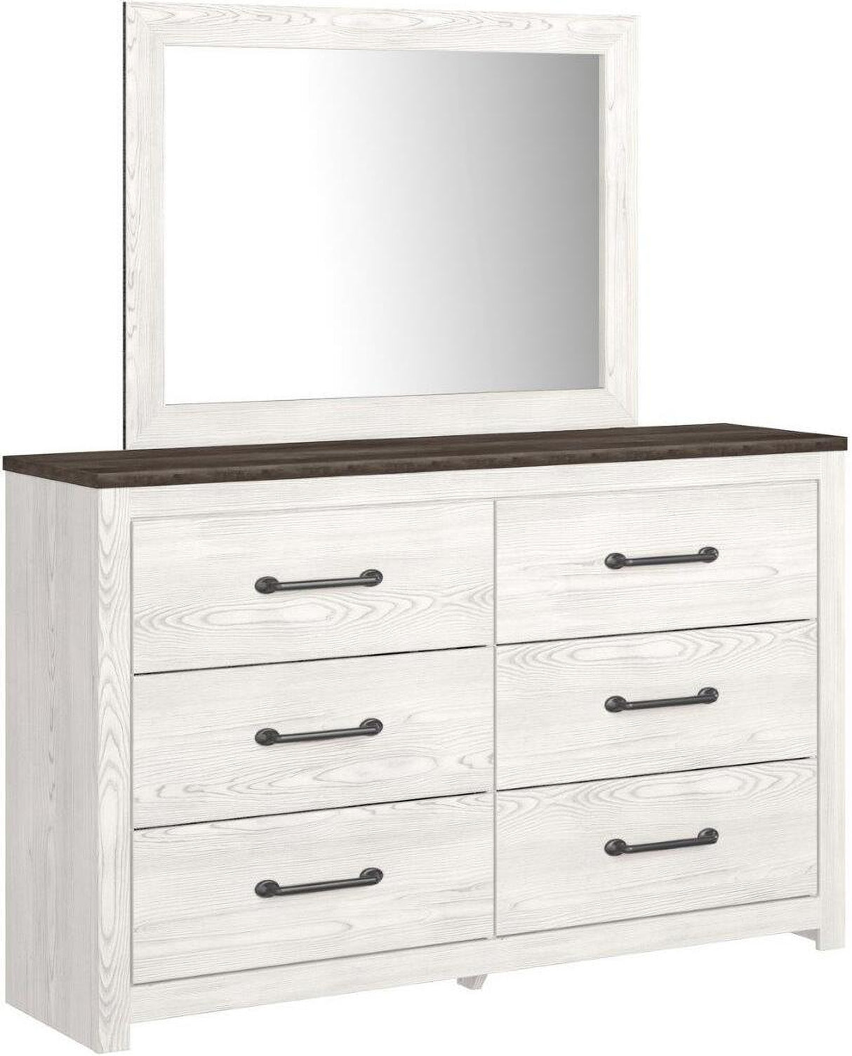 Gerridan White And Gray Youth Panel Bedroom Set