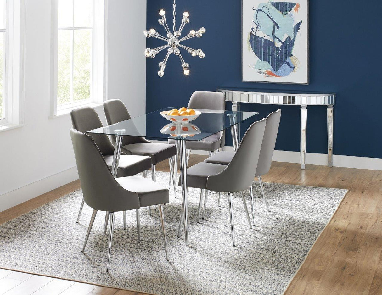 Gilman Chrome Dining Room Set