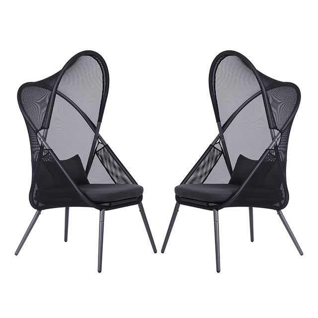 Alverta Black Chair