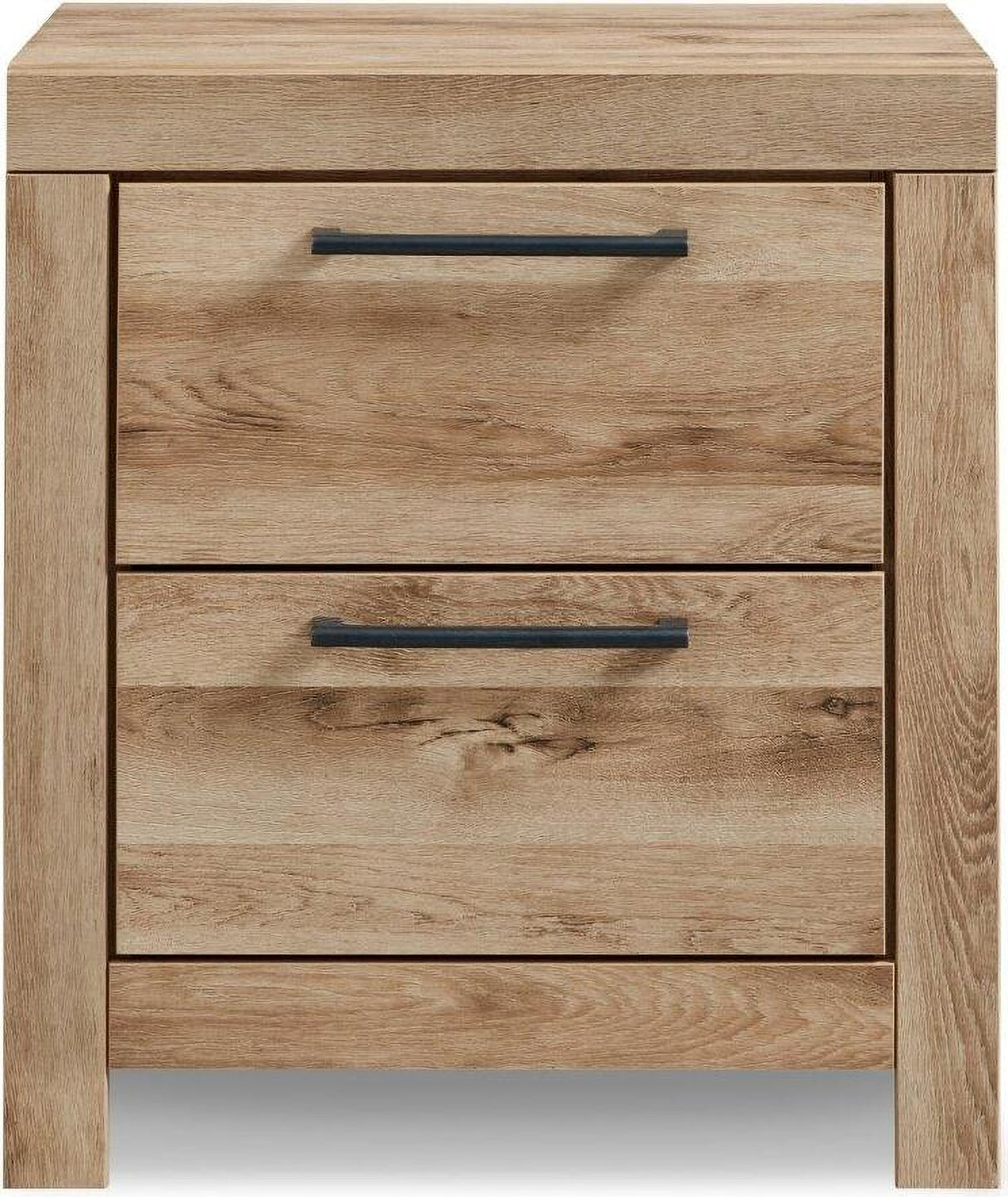 Hyanna Tan Platform Single Side Storage Bedroom Set