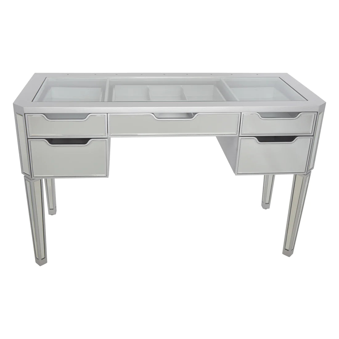 SlayStation® Aria Premium Mirrored Vanity table