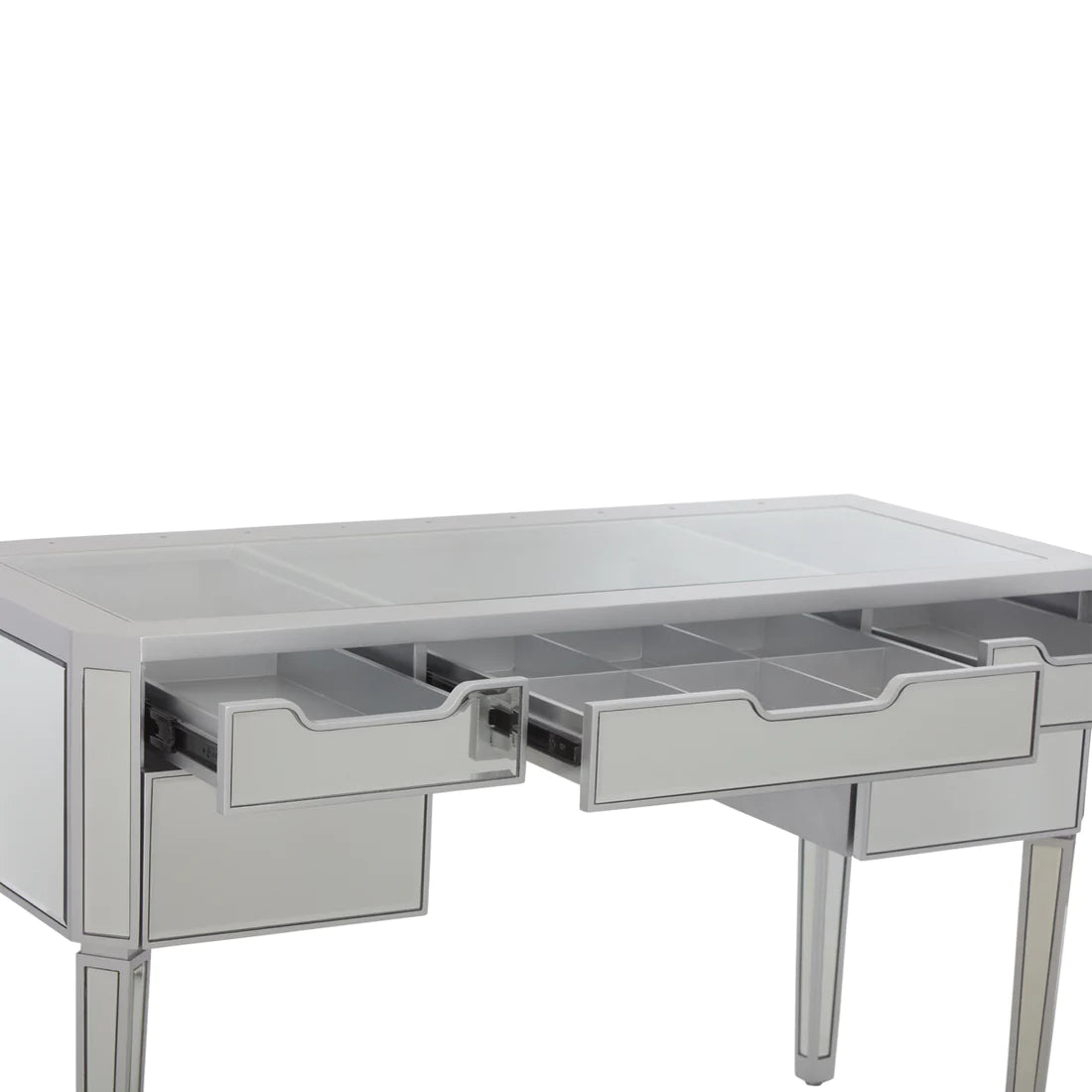 SlayStation® Aria Premium Mirrored Vanity table