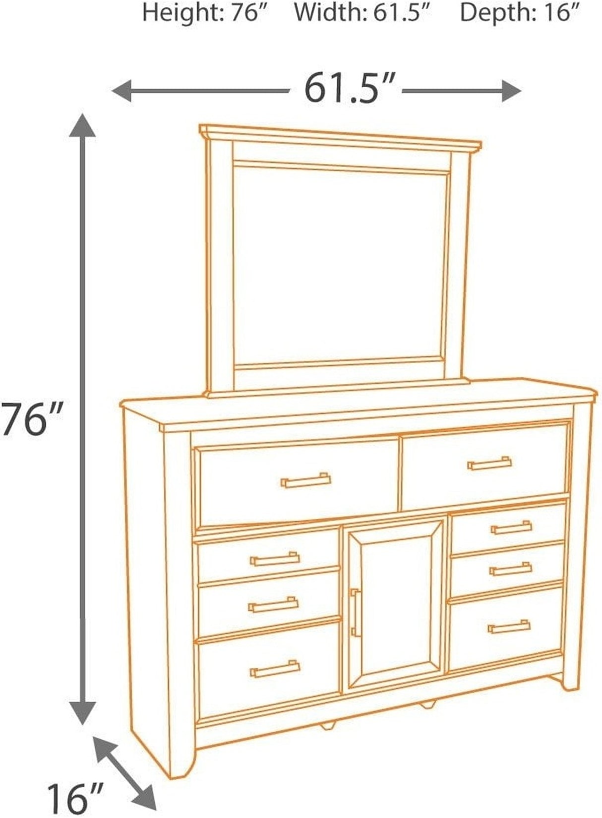 Juararo Panel Bedroom Set