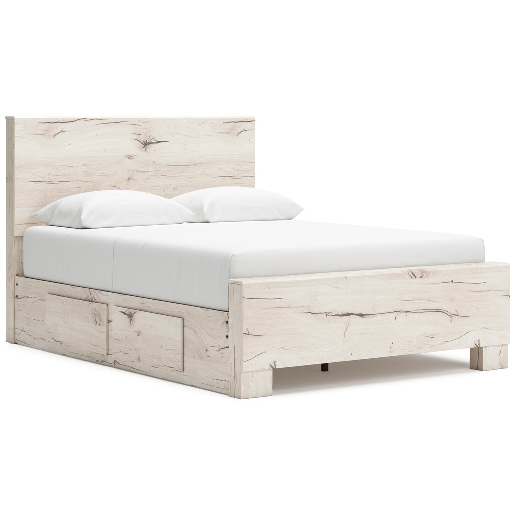 Lawroy Bedroom Set In Light Natural