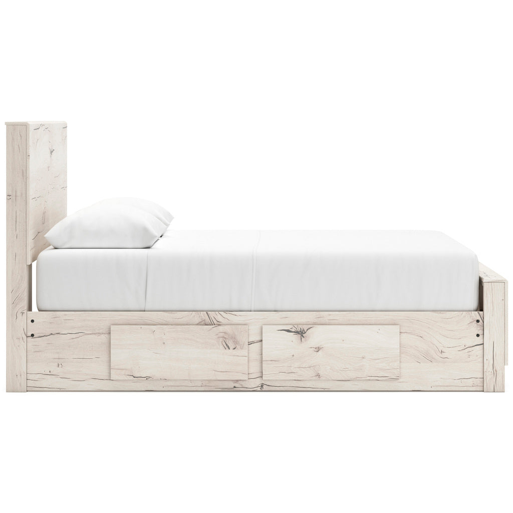 Lawroy Bedroom Set In Light Natural