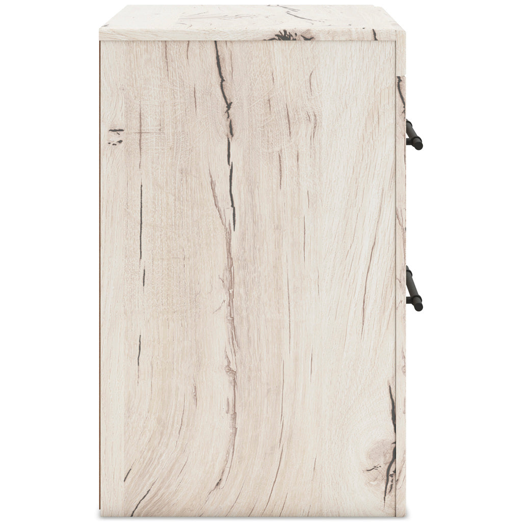 Lawroy Panel Storage Bedroom Set In Light Natural