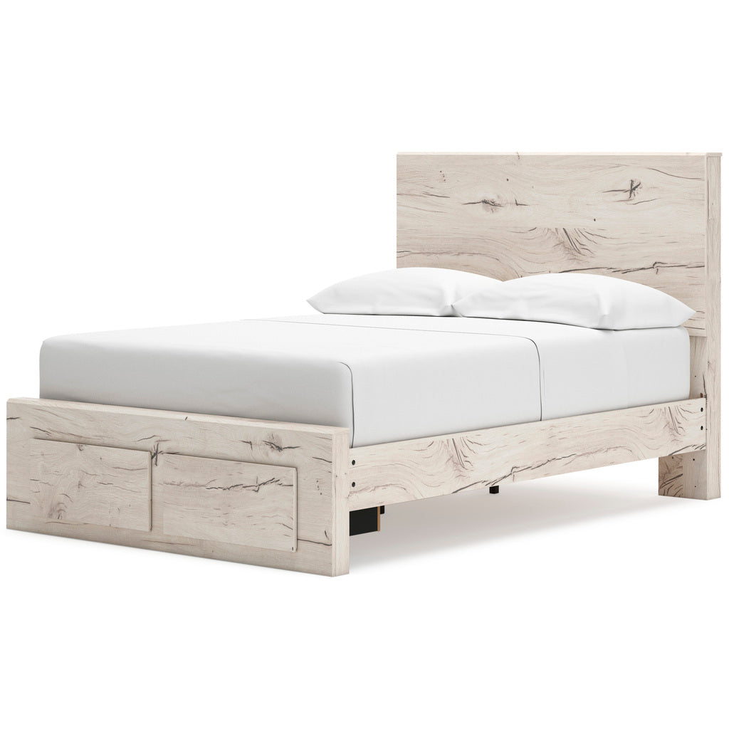 Lawroy Youth Panel Bedroom Set In Light Natural