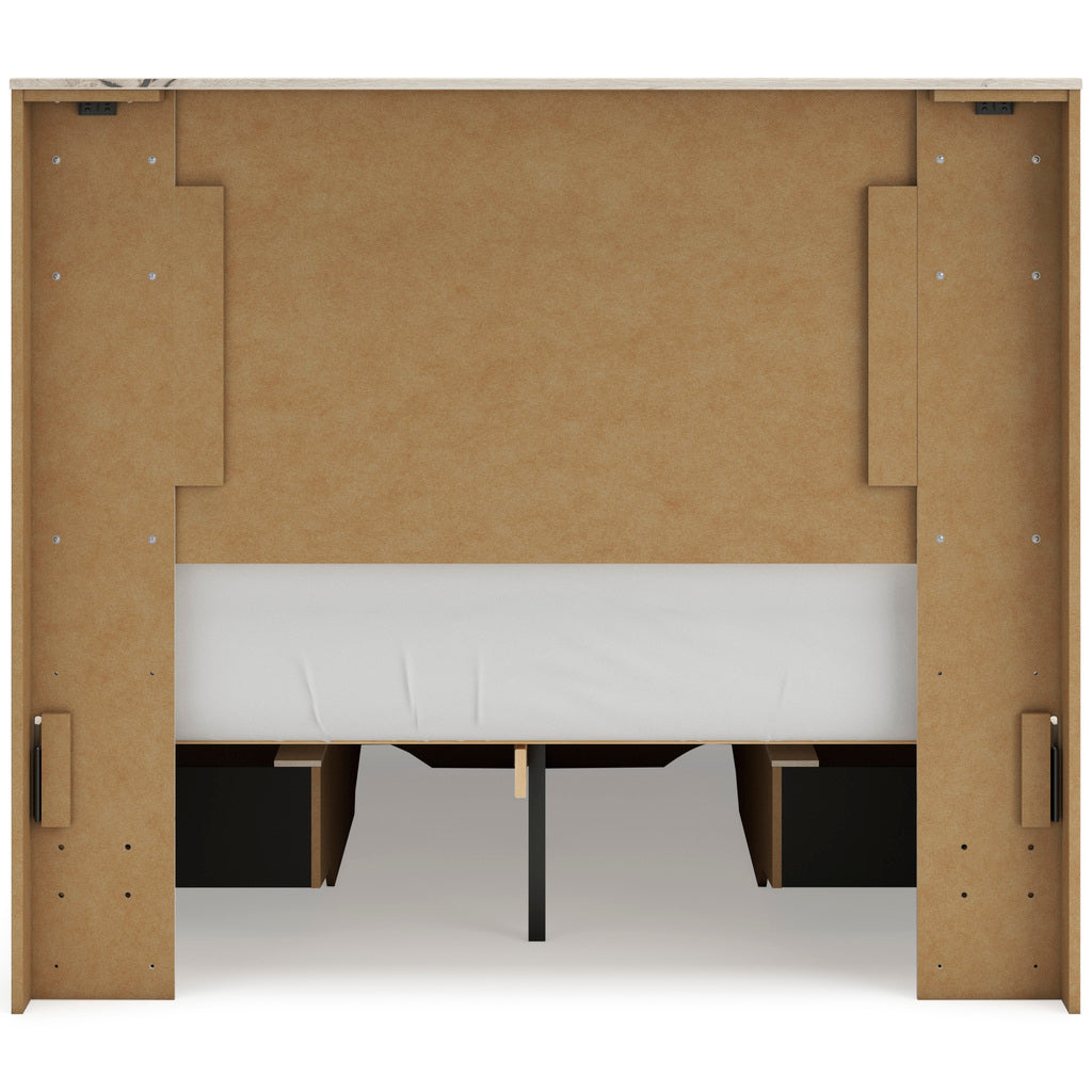 Lawroy Youth Panel Storage Bedroom Set In Light Natural