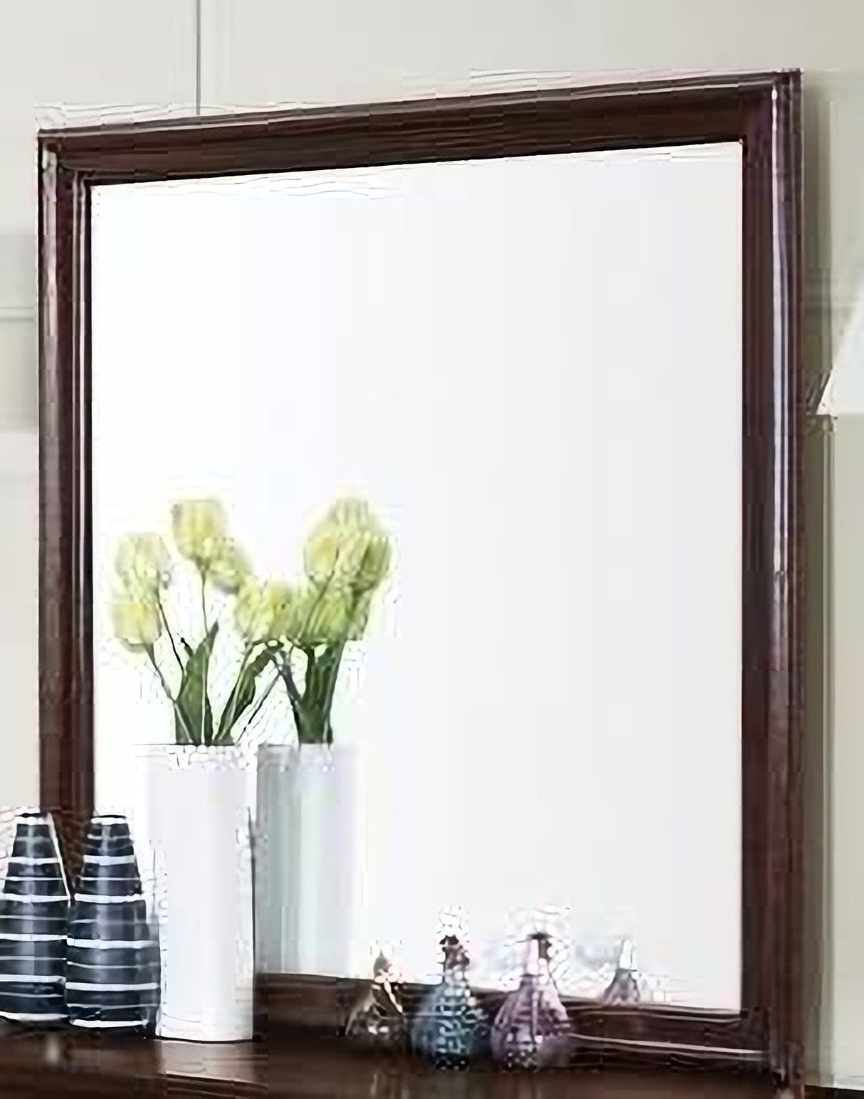 Louis Philippe Rich Cappuccino Sleigh Bedroom Set