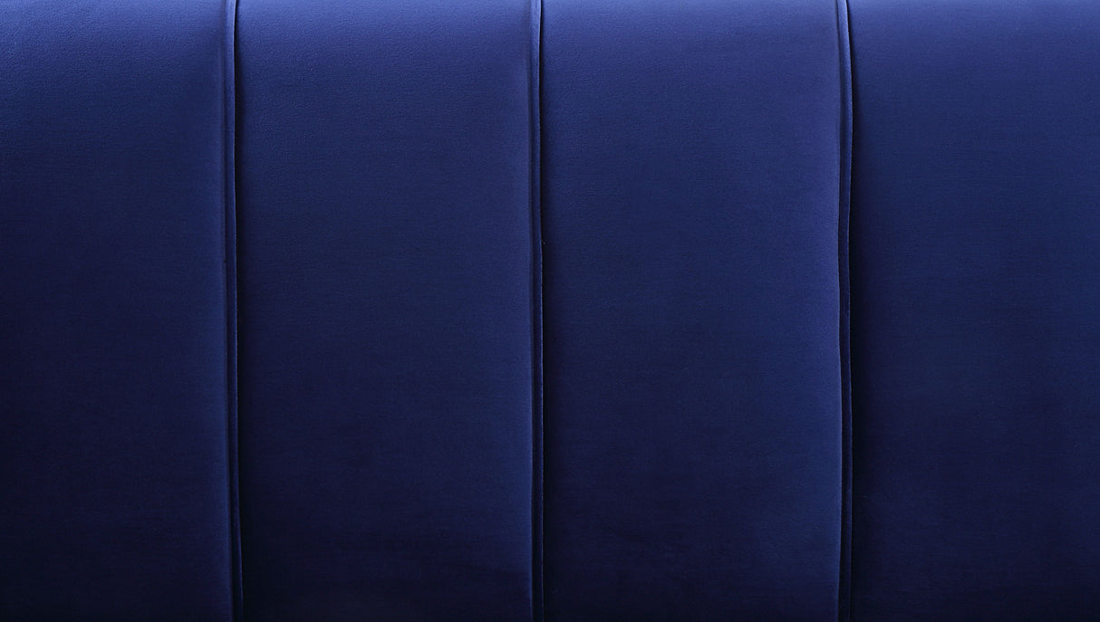 Eivor Blue Velvet Sofa