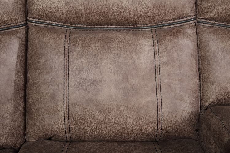 Dollum Two Tone Chocolate Velvet Sectional Sofa