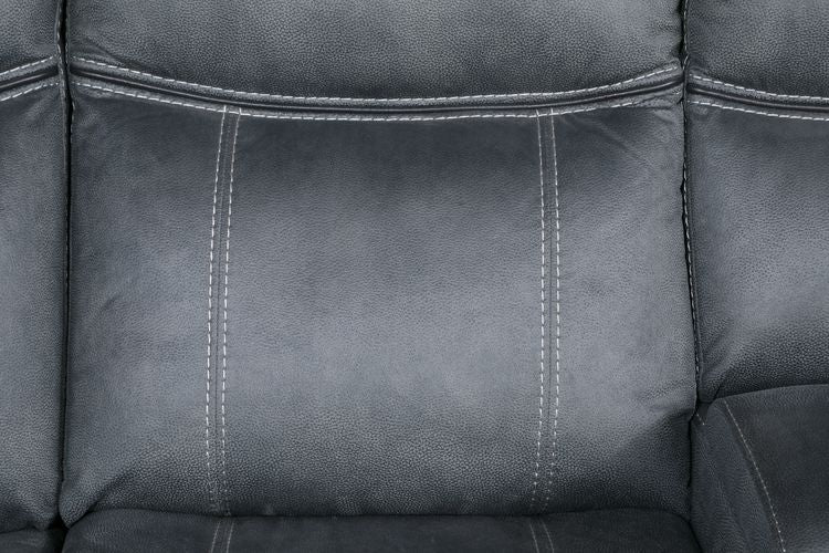 Dollum Two Tone Gray Velvet Sectional Sofa