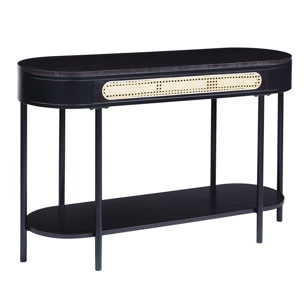 Colson Black Finish End Table