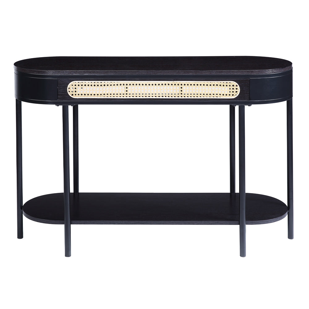 Colson Black Finish End Table