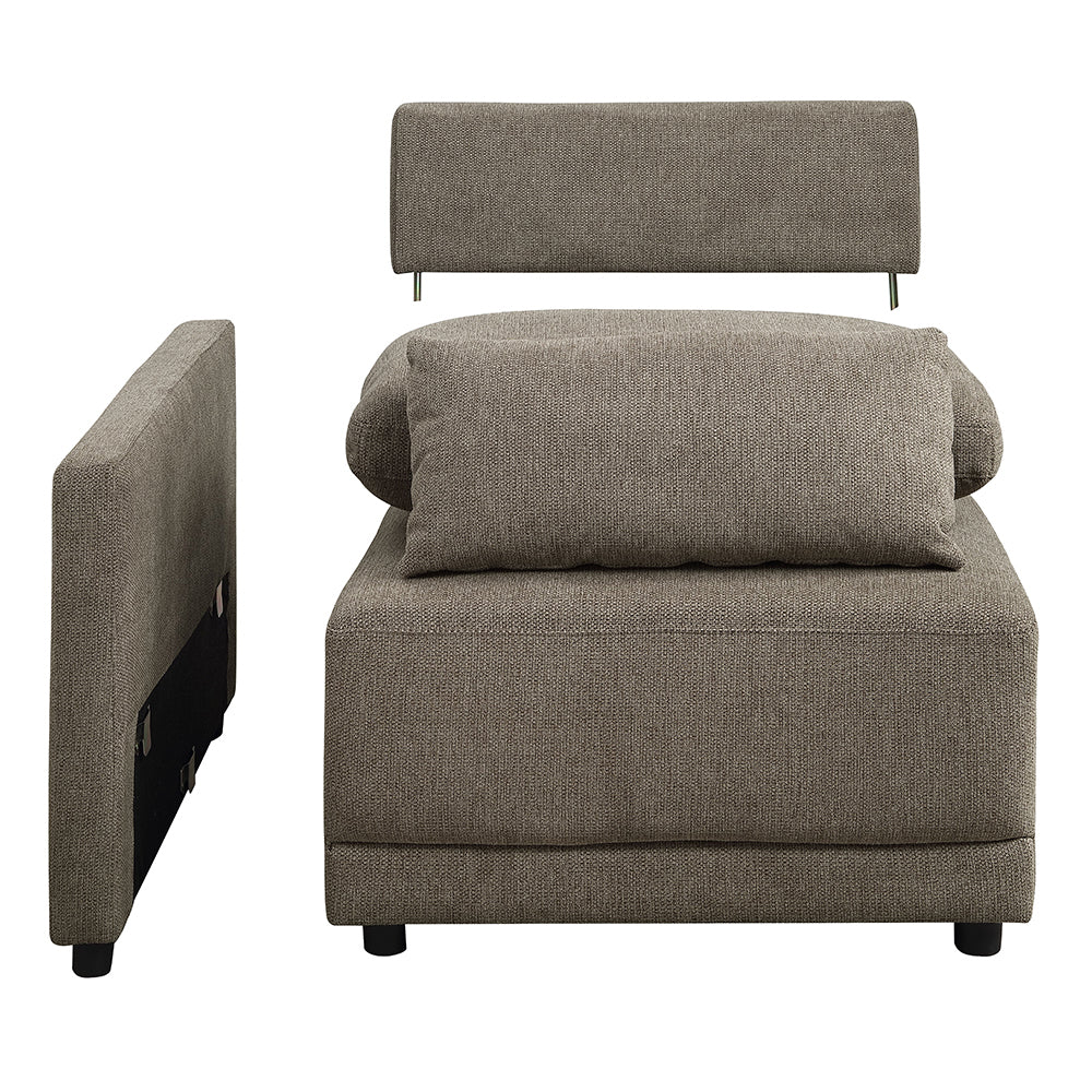 Rylie Modular - Left Facing Chair w/3 Pillows