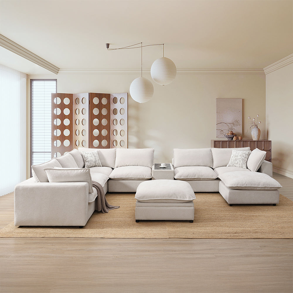 Marisa Modular Left Facing Loveseat w/2 Pillows