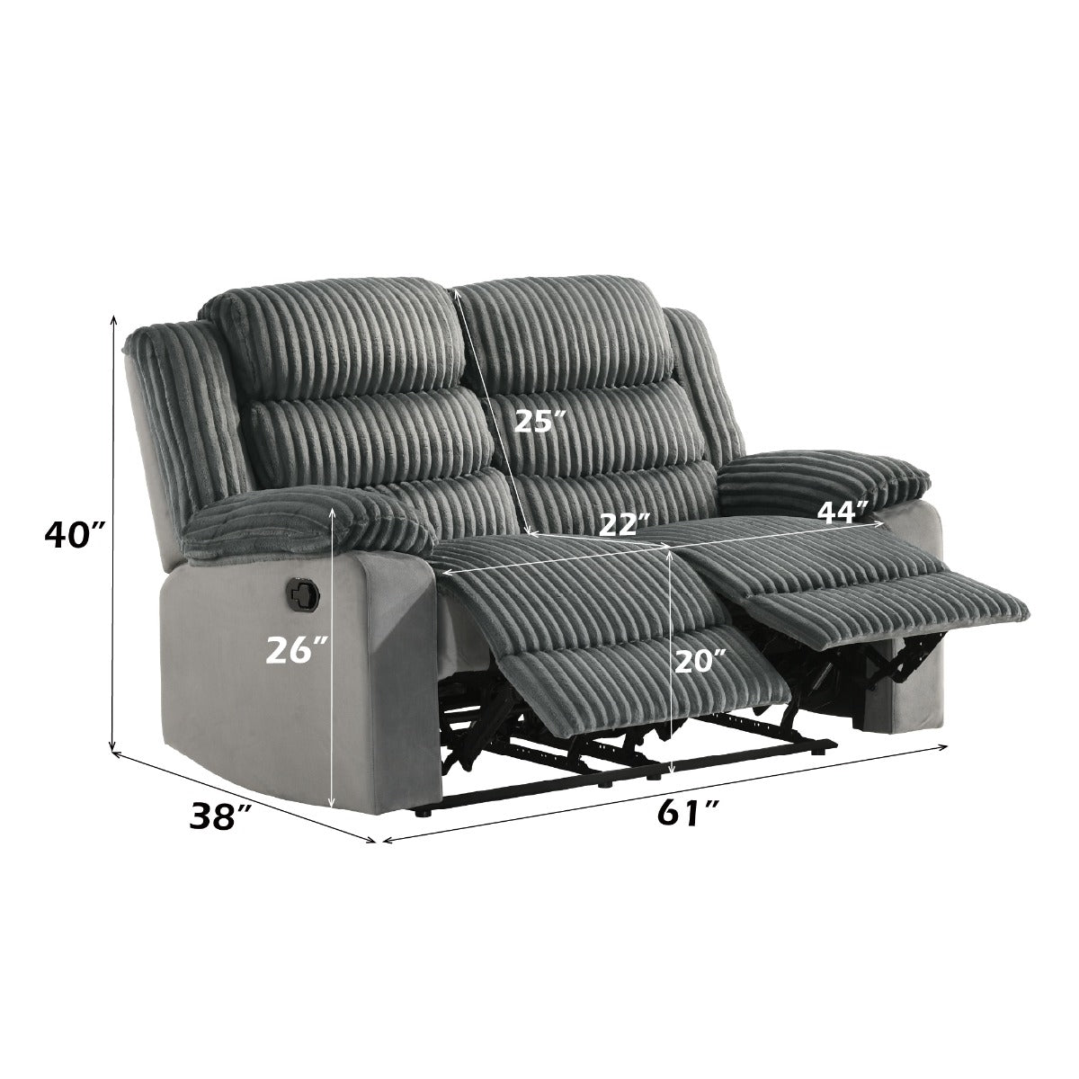 Lesley Motion Loveseat