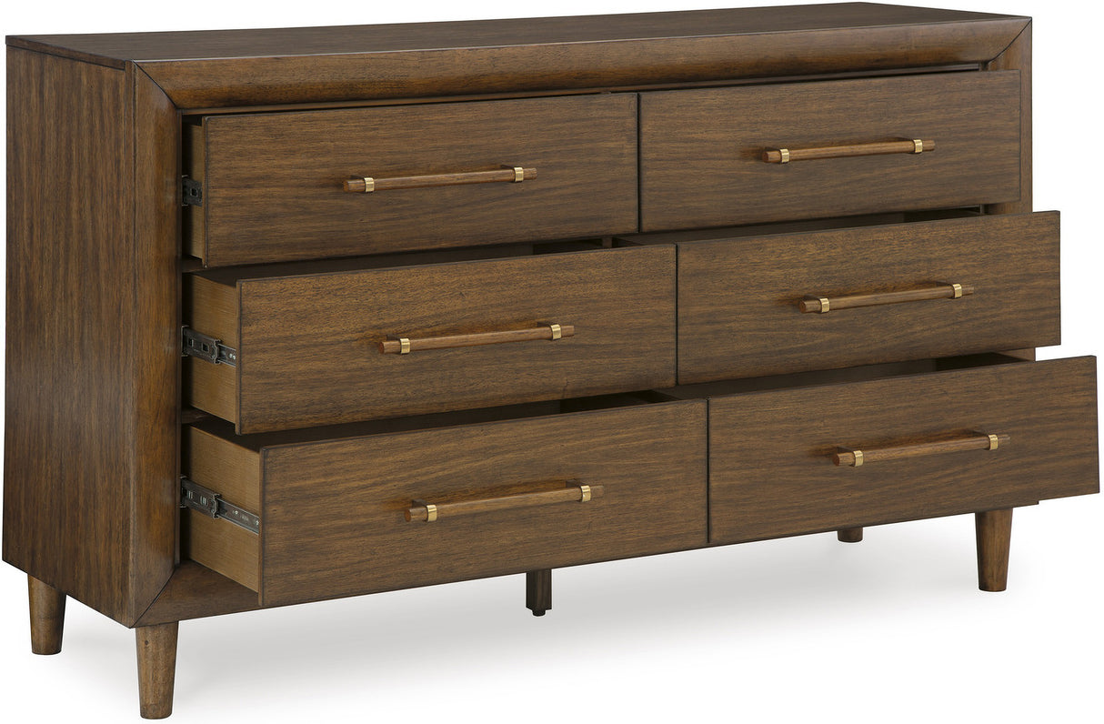 Lyncott Bedroom Set In Brown