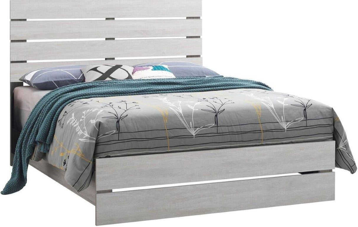 Marion Coastal White Panel Bedroom Set