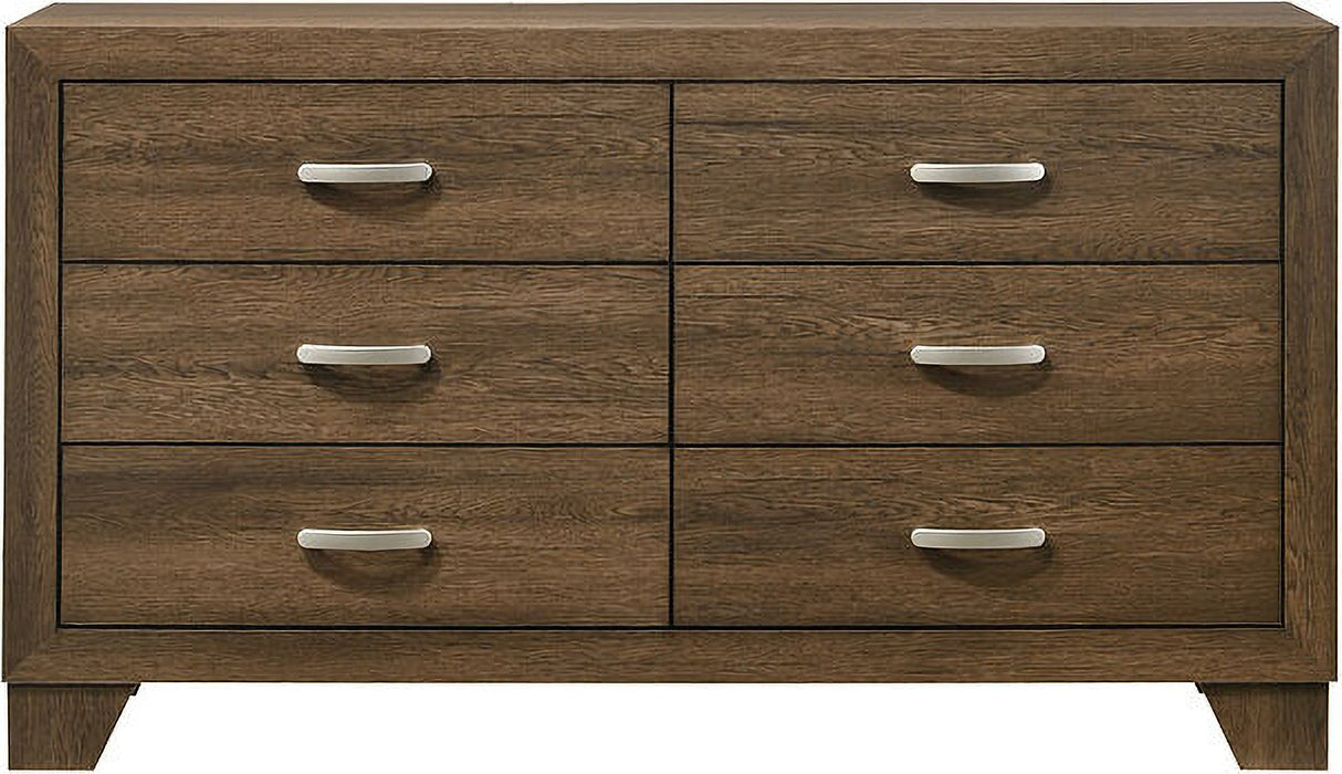 Miquell Bedroom Set In Oak