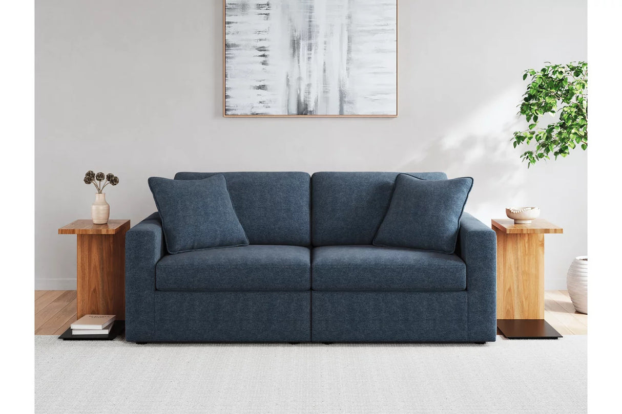 Modmax 3-Piece Sectional Sofa and 2-Piece Sectional Loveseat In Ink