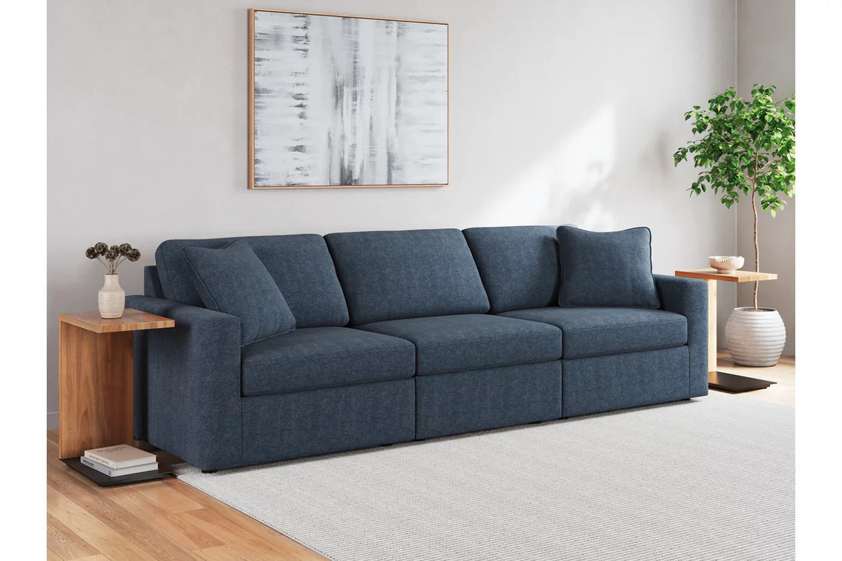 Modmax 3-Piece Sectional Sofa and 2-Piece Sectional Loveseat In Ink