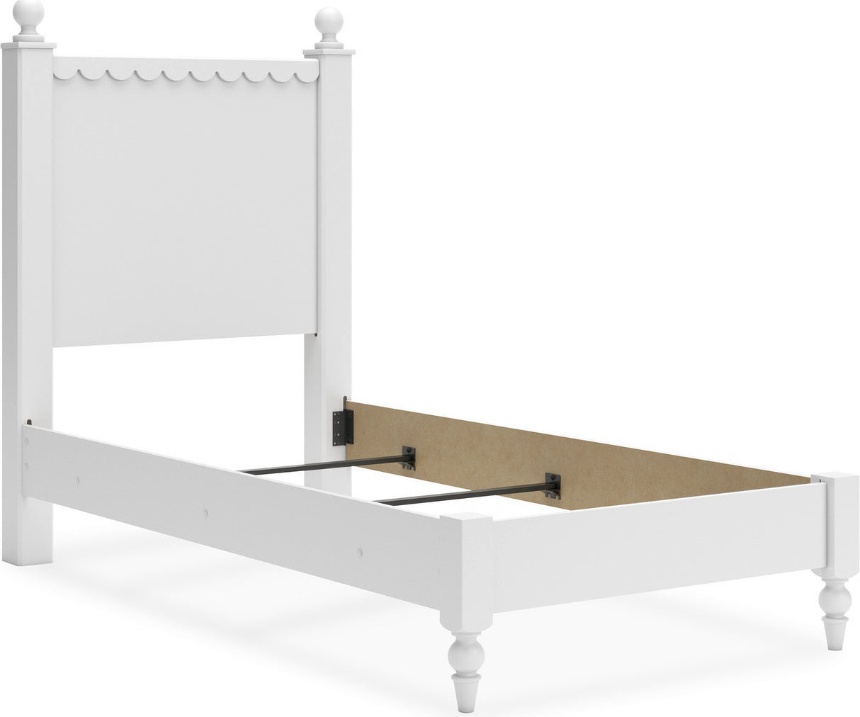 Mollviney Youth Panel Bedroom Set In White