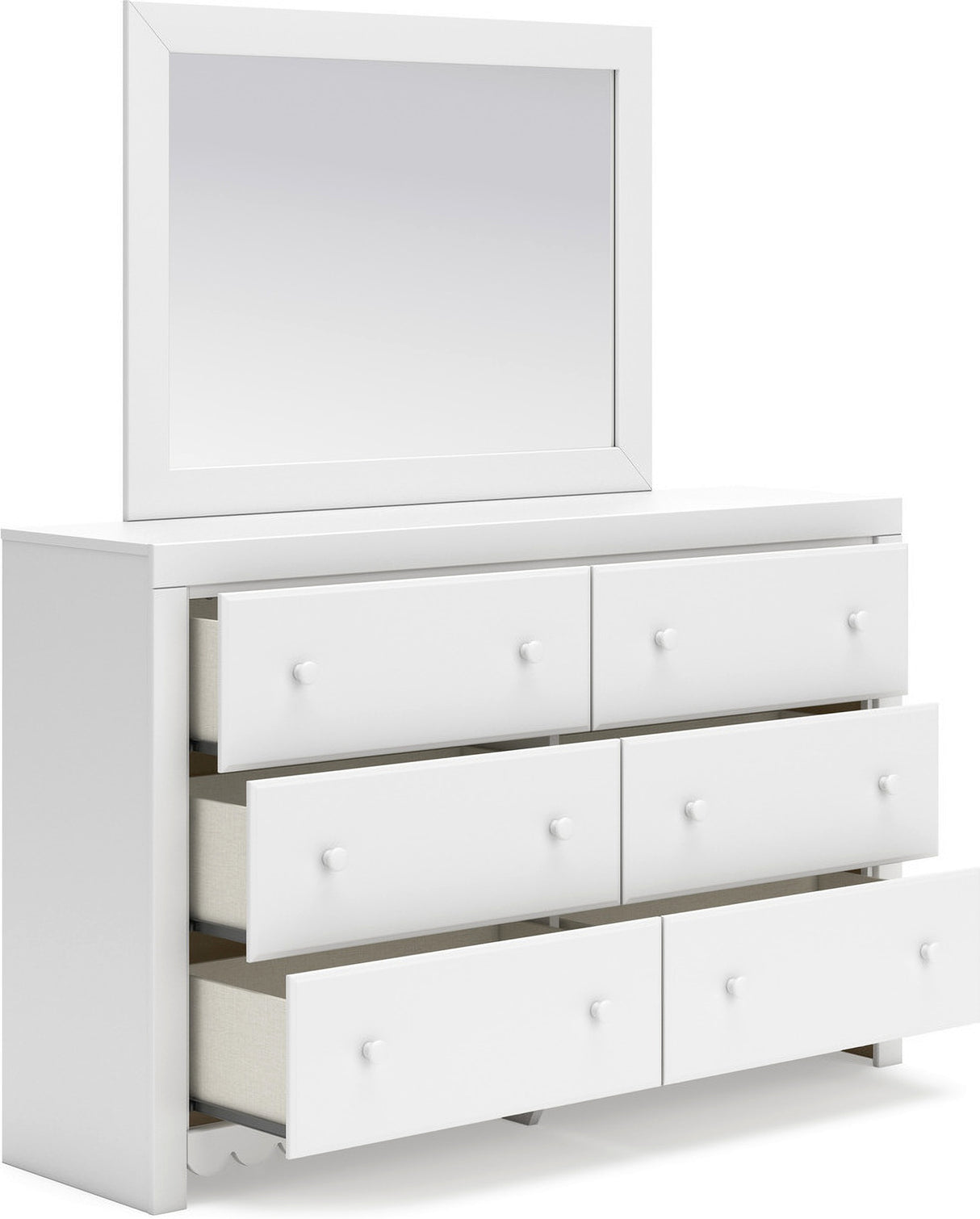 Mollviney Youth Panel Bedroom Set In White